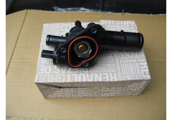 корпус термостатa, термостат Renault 1.5 dci, K9K, 558751, 8200558751, 8200400553, 110605536R, 8200954328, 110603026R *
